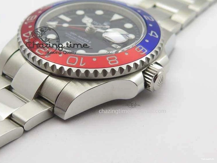 BLRO GMT-Master 116719 Dial A3186 Bp-Maker SS SS Bracelet II Black On 0414